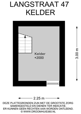 Floorplan - Langstraat 47, 6333 CD Schimmert